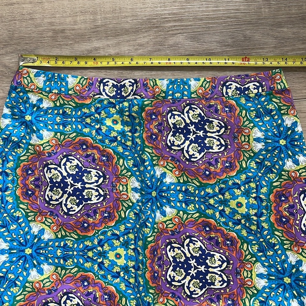 Kaleidoscope Print Pencil Skirt - Picture 10 of 12